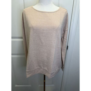 Haven Well Within Buttery Soft Long Sleeve Knit Top Beige M NWT Relaxed Lounge S